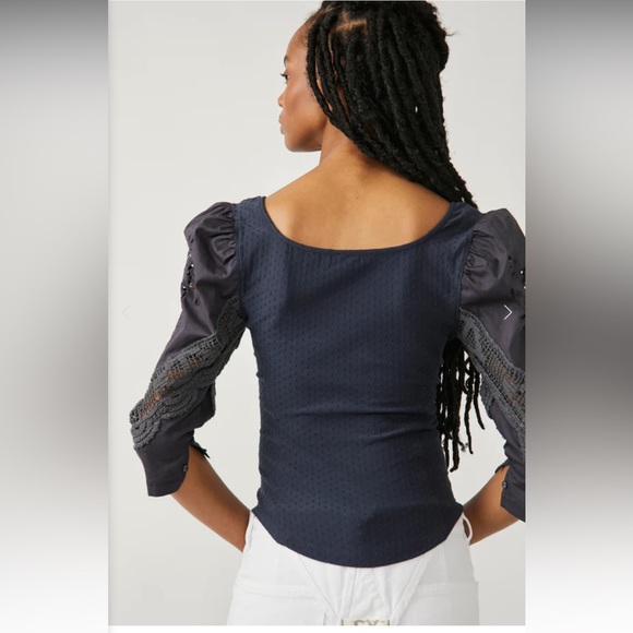 NWT FREE PEOPLE Brunch Date Top - Picture 9 of 10